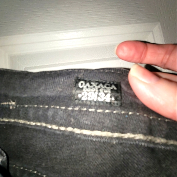 MEK Oaxaca Women's Black Jeans Size 29/34 - Picture 9 of 16